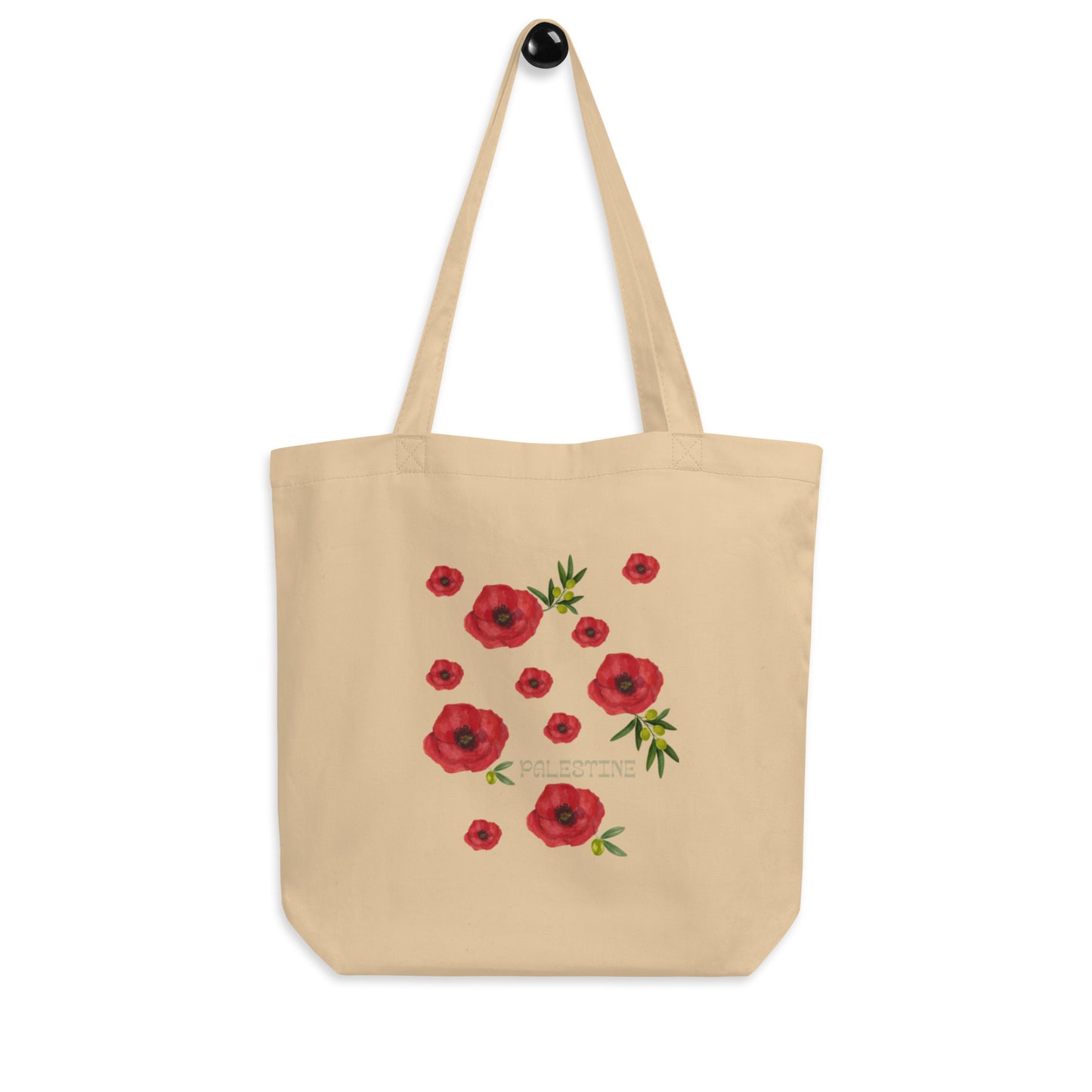 Poppy Flower Tote Bag