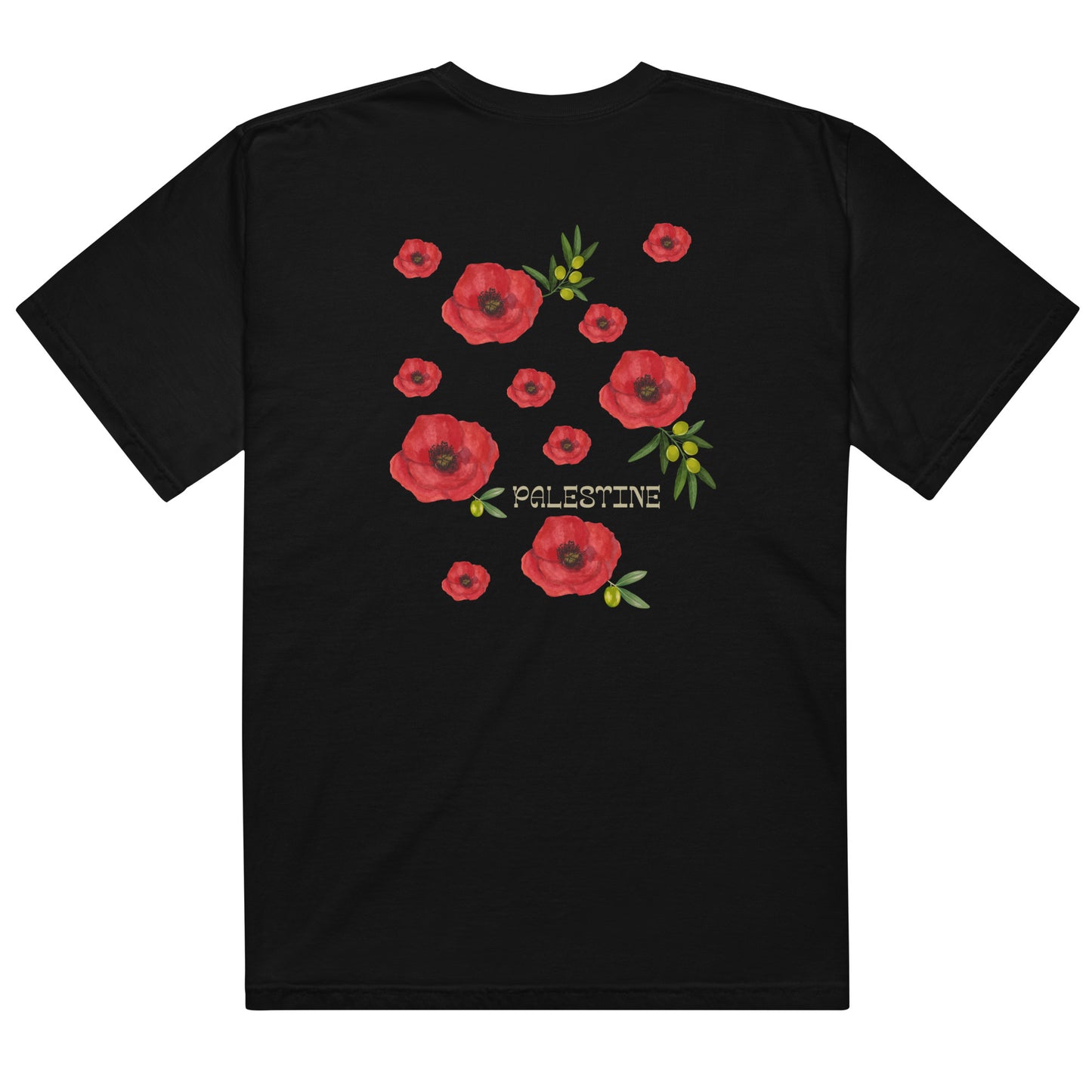 Poppy Flower Graphic T-Shirt