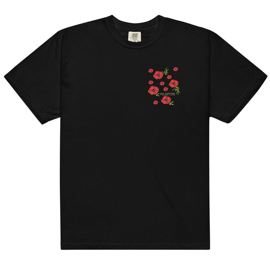 Poppy Flower Graphic T-Shirt