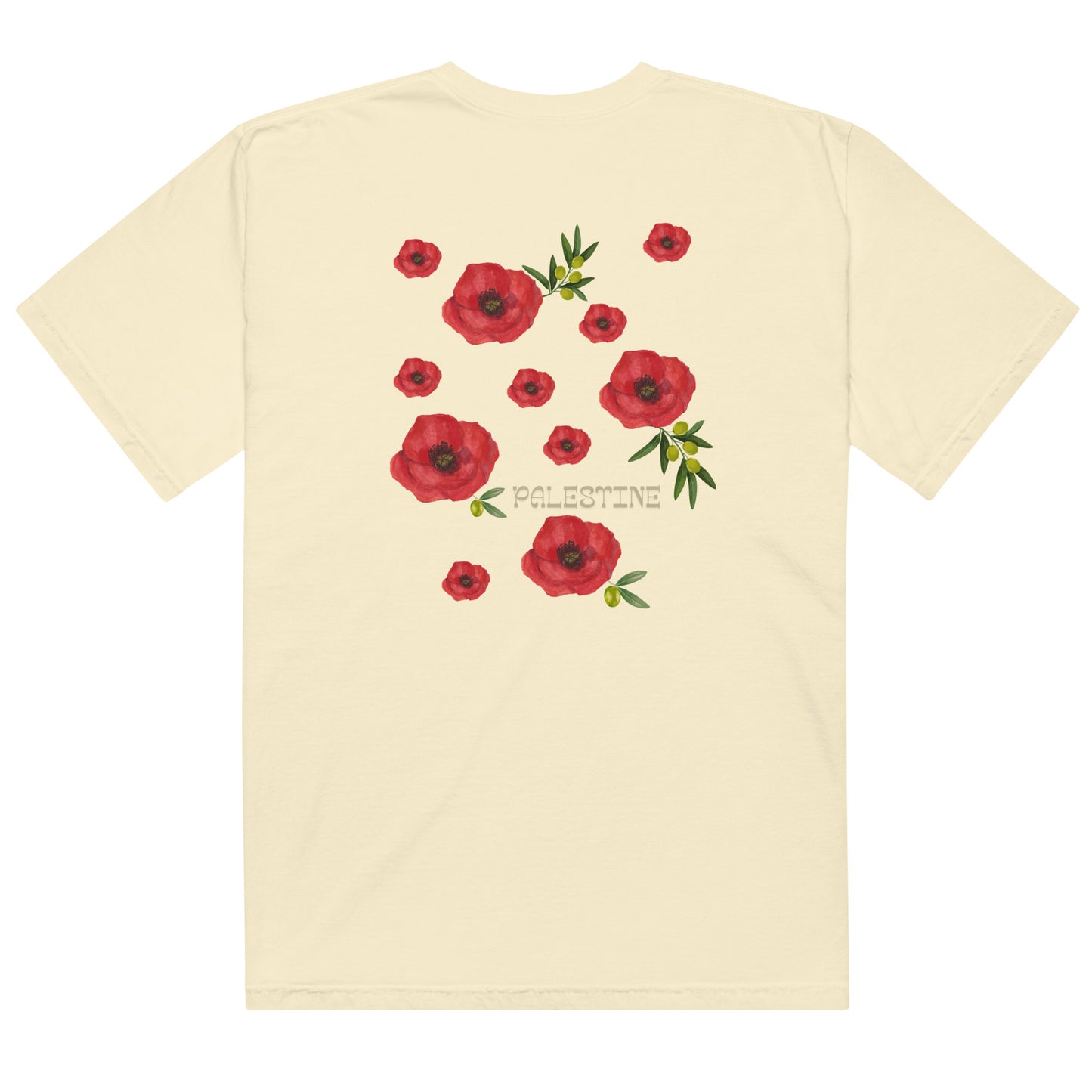 Poppy Flower Graphic T-Shirt