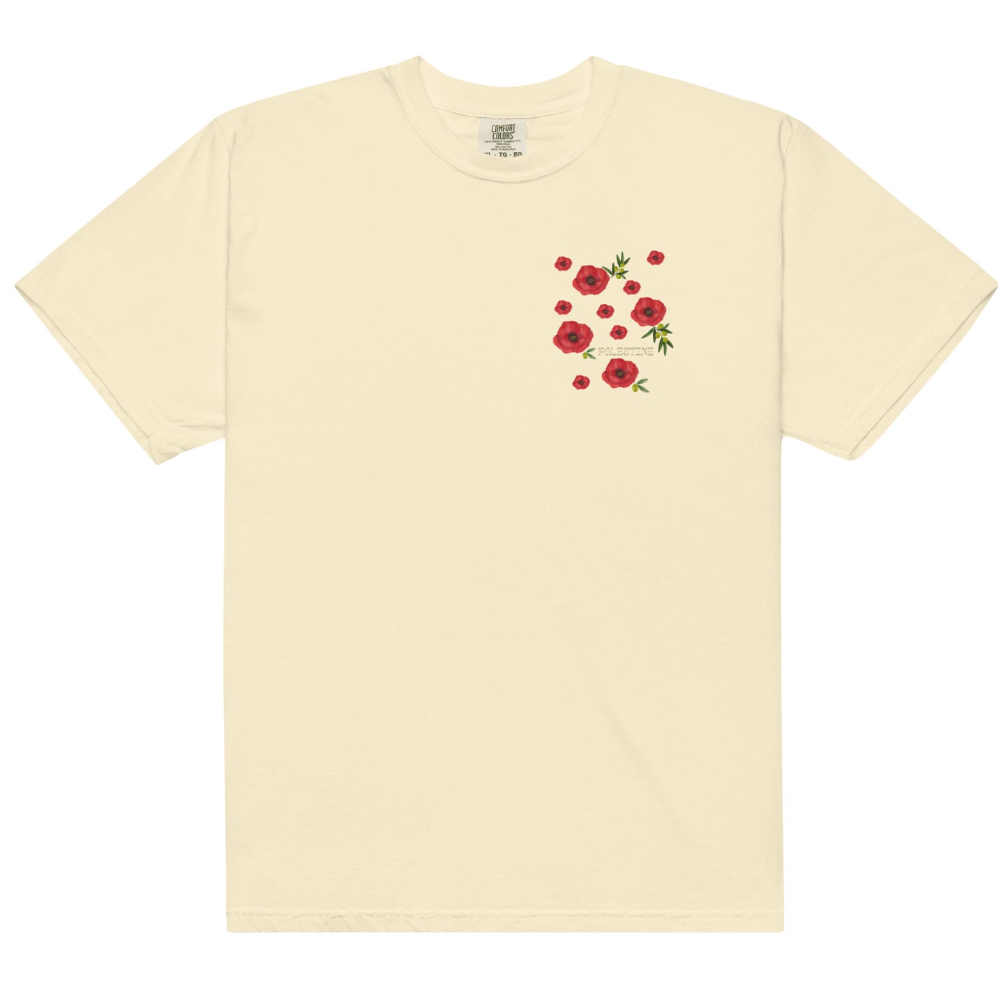 Poppy Flower Graphic T-Shirt