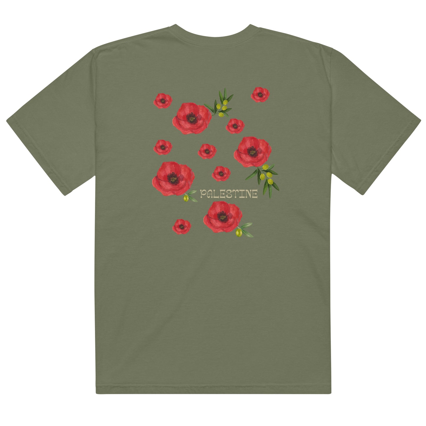 Poppy Flower Graphic T-Shirt