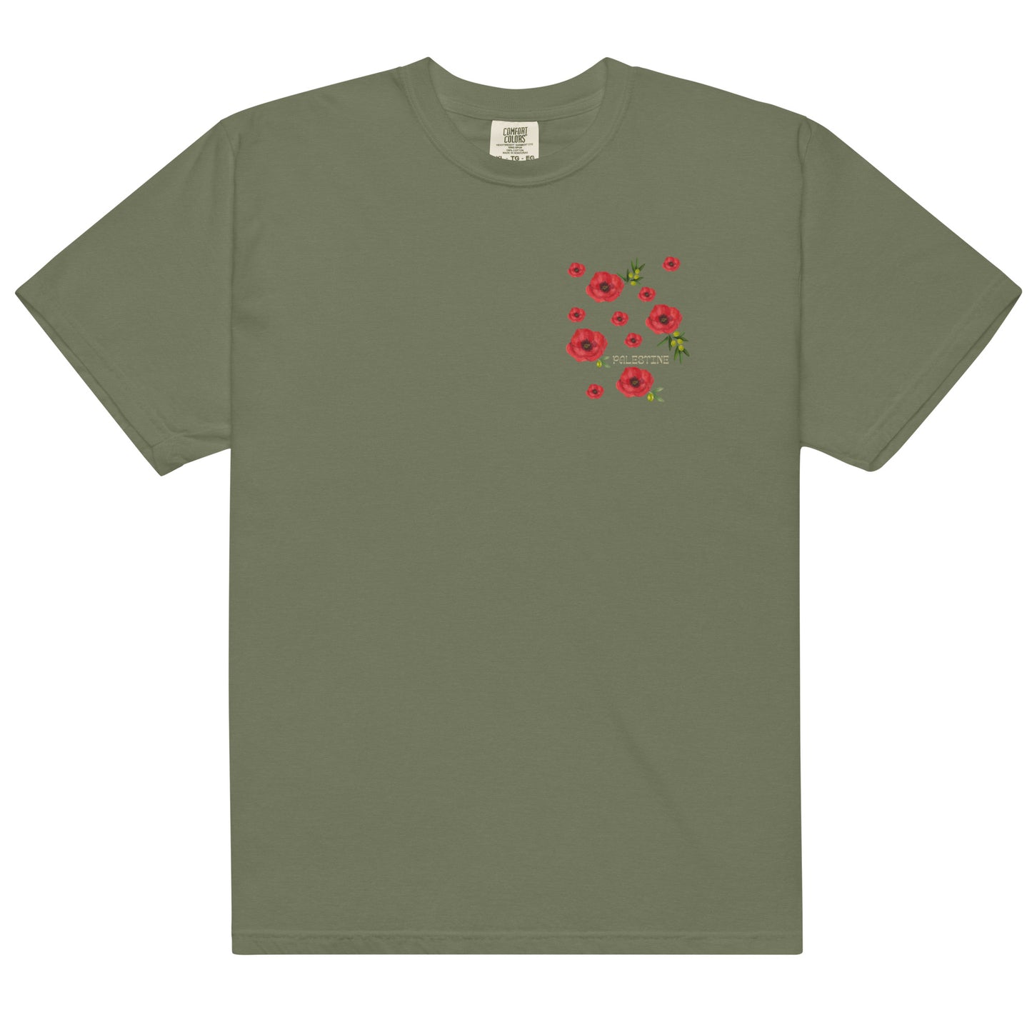 Poppy Flower Graphic T-Shirt