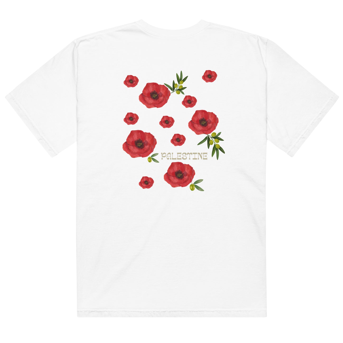 Poppy Flower Graphic T-Shirt