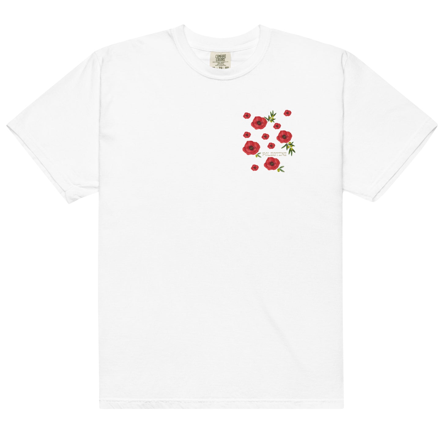 Poppy Flower Graphic T-Shirt