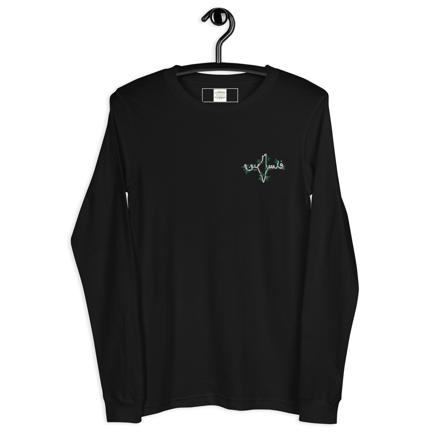 BALADNA X KCO Palestinian Roots Unisex Long Sleeve Tee