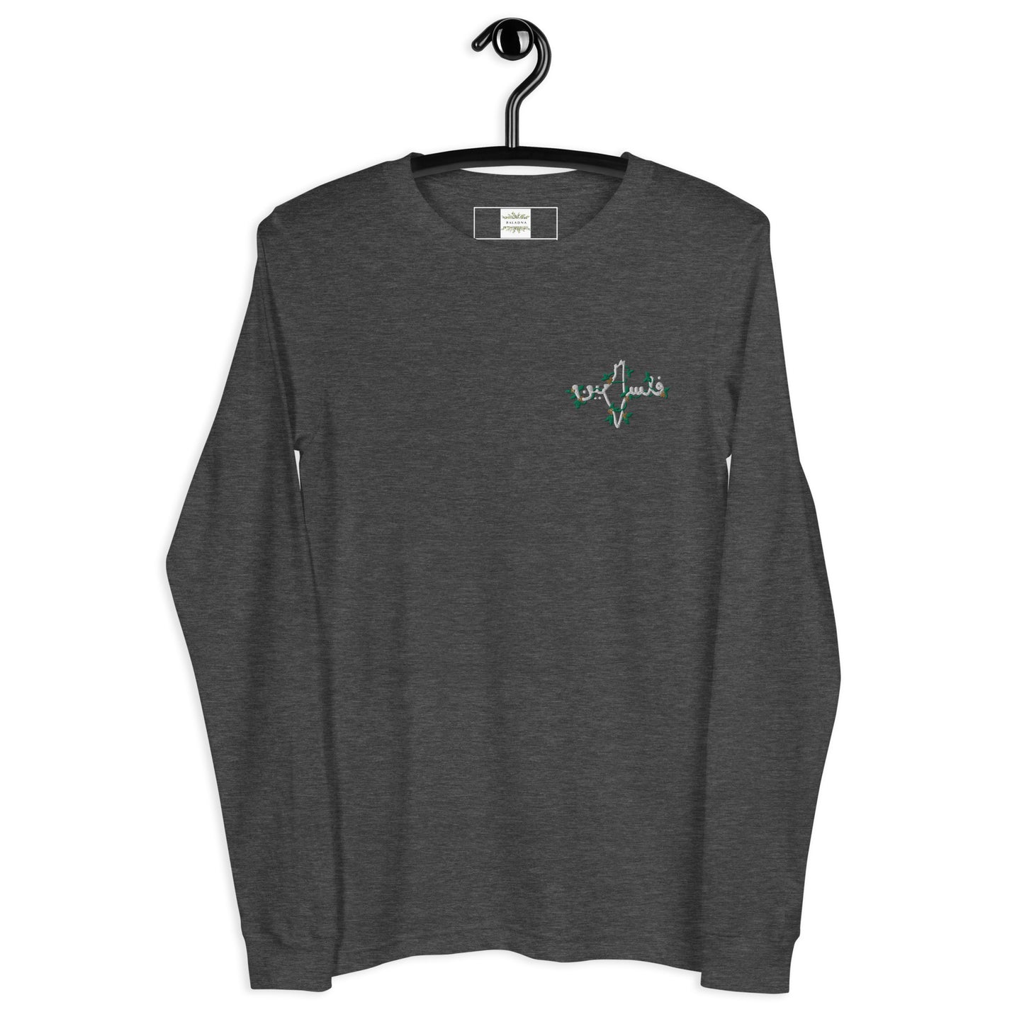 BALADNA X KCO Palestinian Roots Unisex Long Sleeve Tee