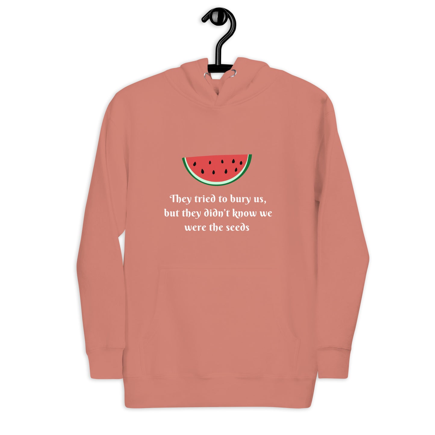 Watermelon Seeds Palestine Unisex Hoodie