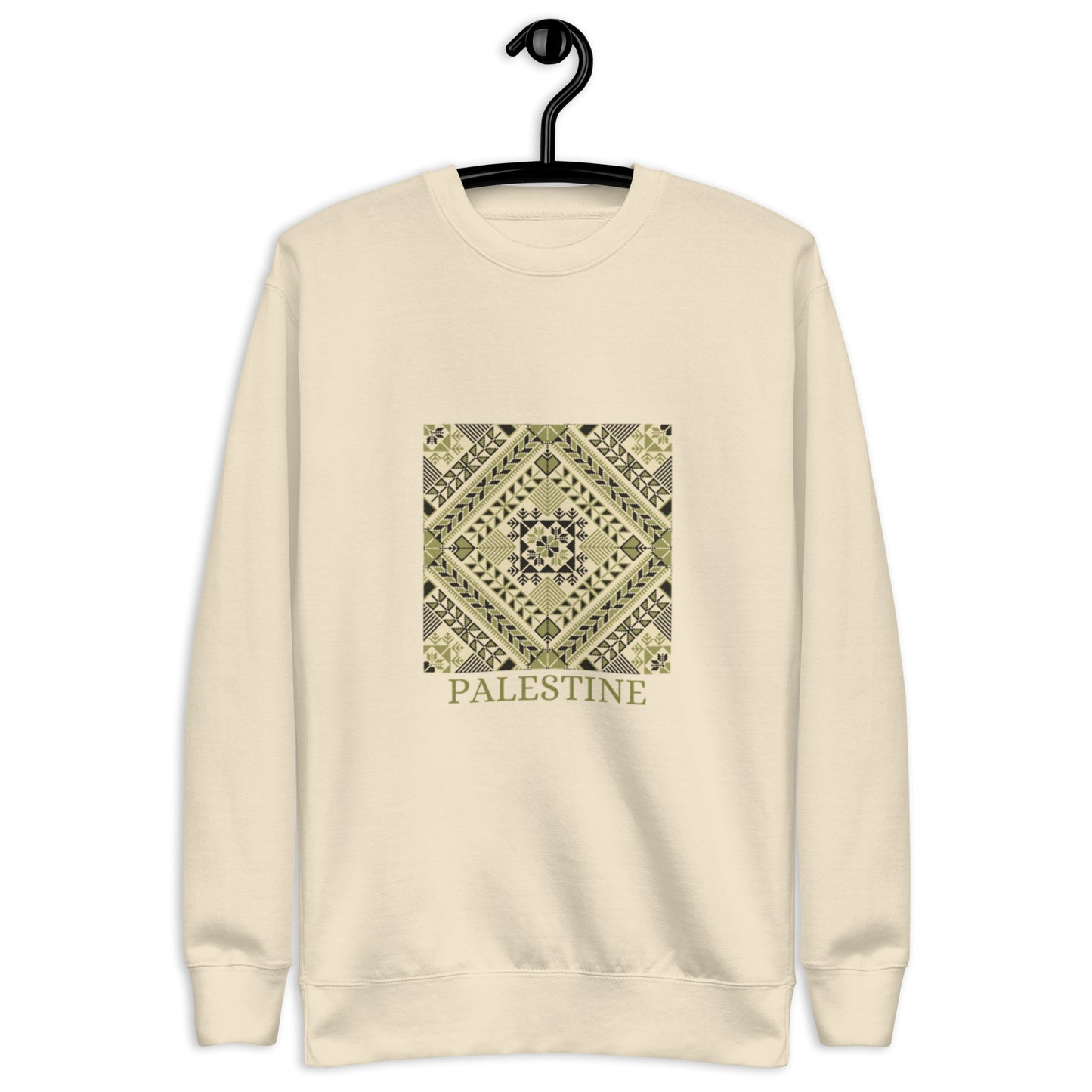 Green Tatreez Sweatshirt