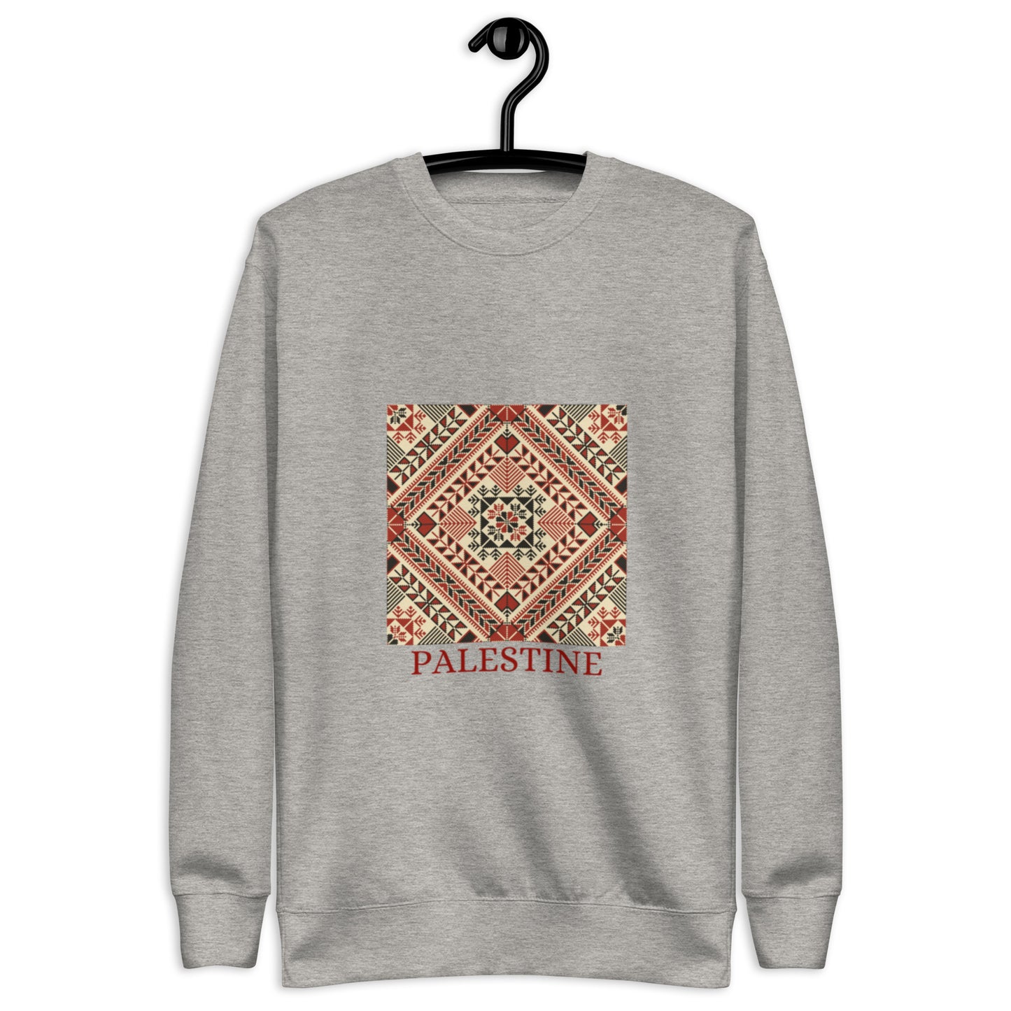 Red Tatreez Sweatshirt