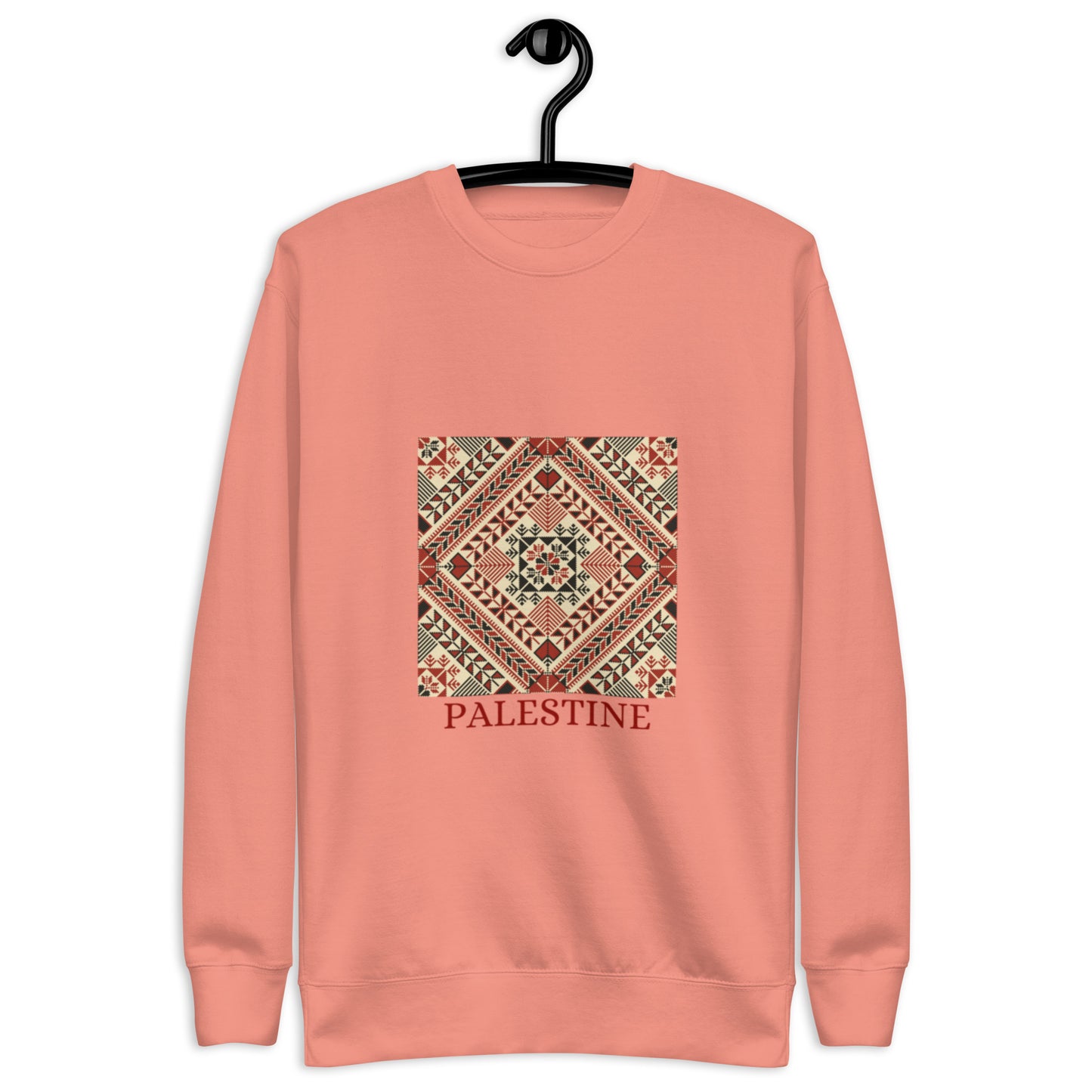 Red Tatreez Sweatshirt