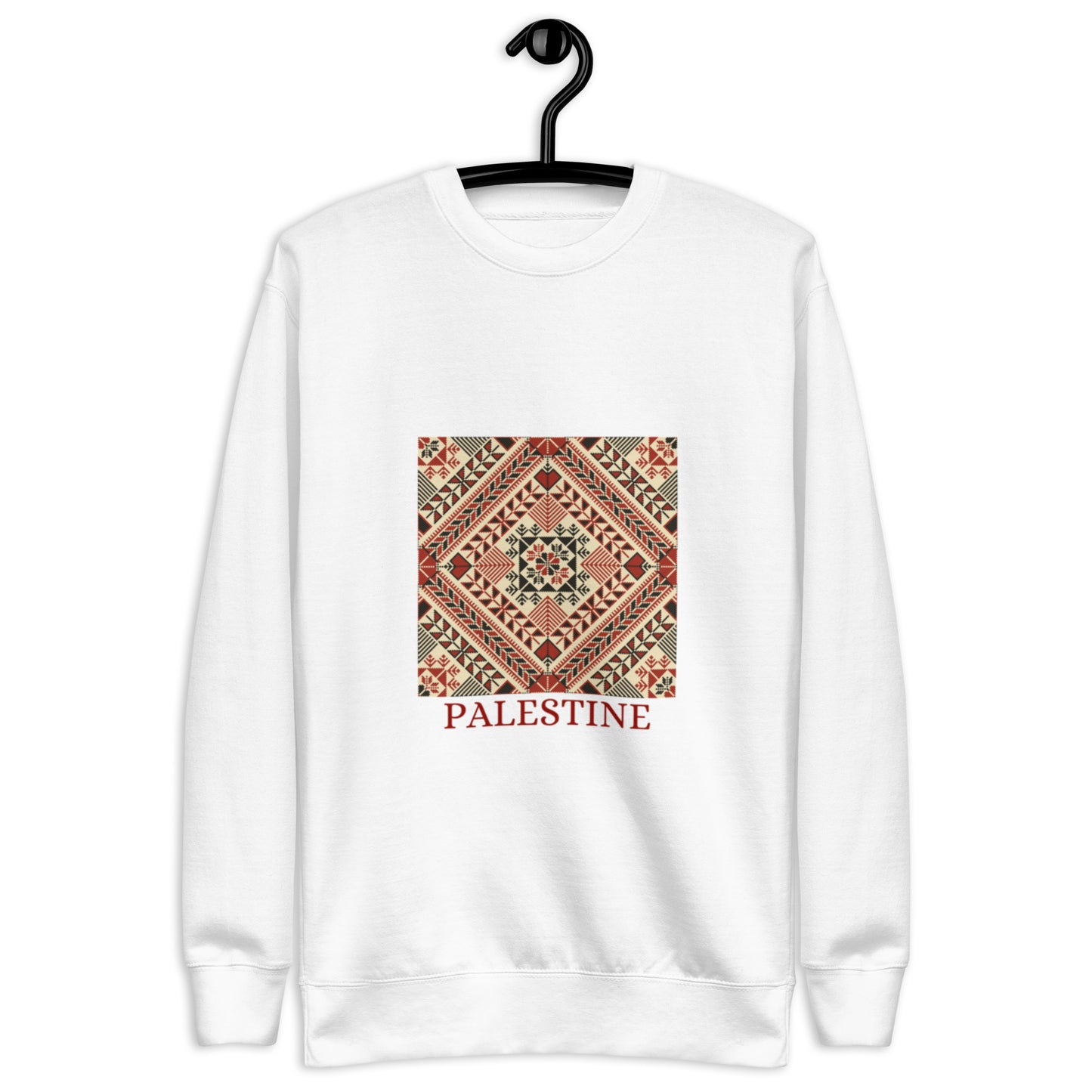 Red Tatreez Sweatshirt